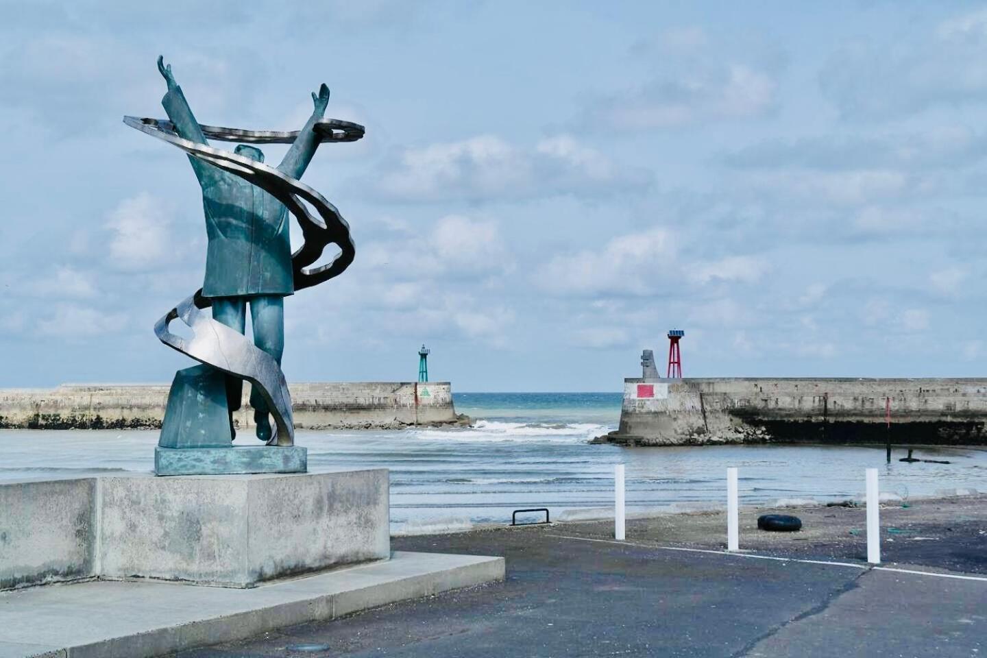 Vue Sur Mer Port-en-Bessin-Huppain Buitenkant foto